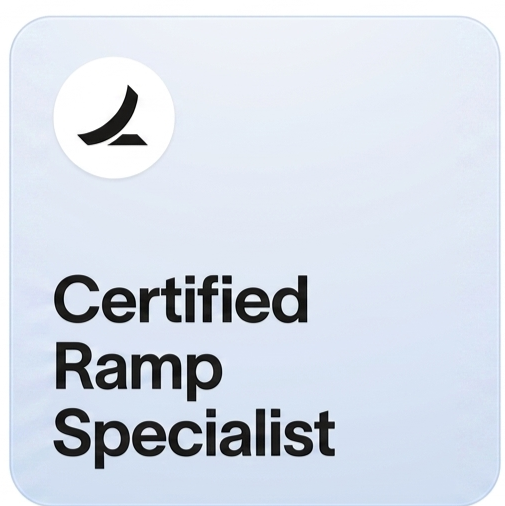 Ramp certified